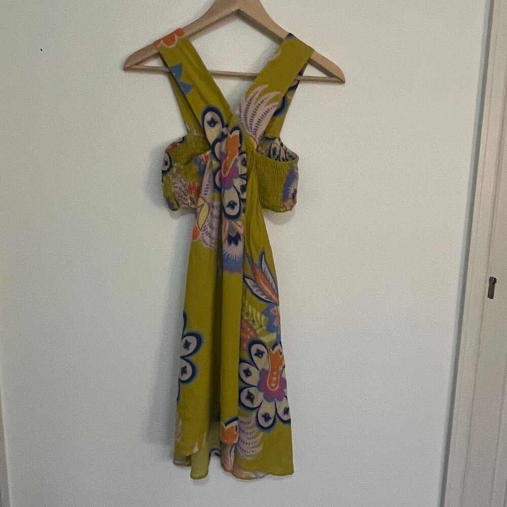 Anthropologie | Piper Bandeau Mini Dress Summer Colorful, size XS - Picture 5 of 10